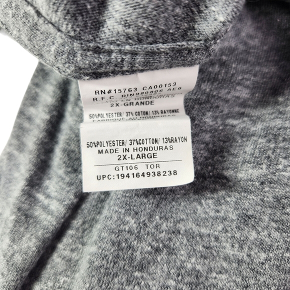 Rivalry Threads Florida State Seminoles Short Sleeve T Shirt Heather Gray XXL - Picture 9 of 10